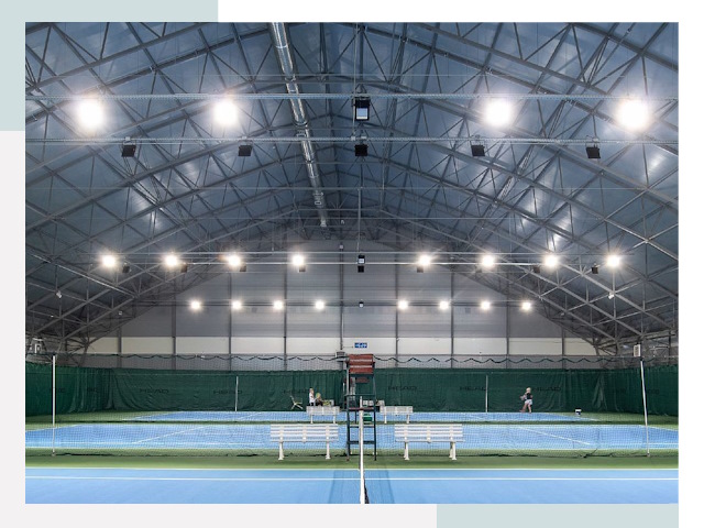 Строительство теннисных кортов в Одинцово от 621 руб.