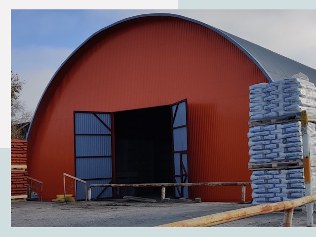 Полукруглые ангары по цене от 621 руб. в Одинцово