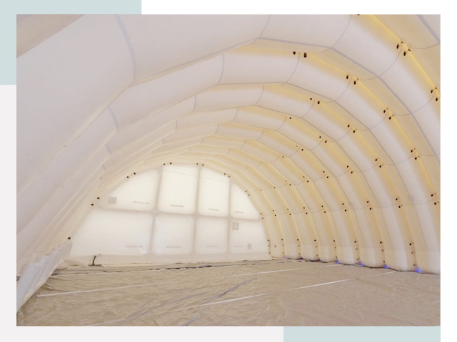 Пневмокаркасные ангары в Одинцово