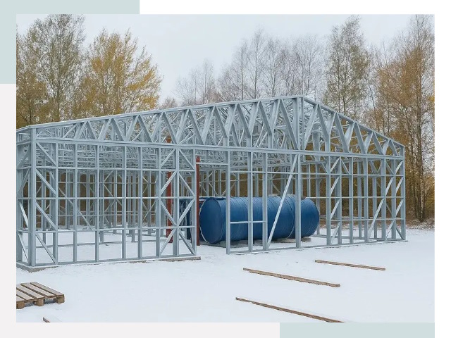 Металлические ангары в Одинцово