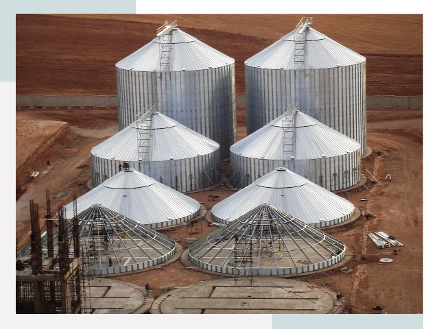 Строительство зерновых силосов в Одинцово