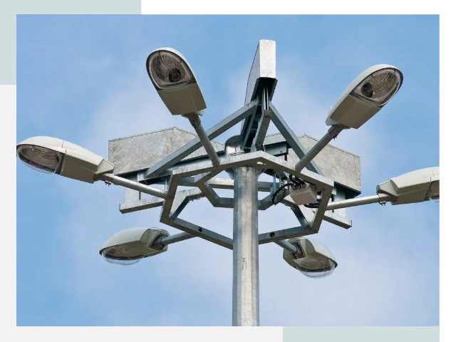 Монтаж осветительных мачт в Одинцово