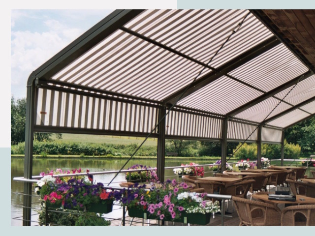 Элегантные навесы для кафе от 621 руб в Одинцово