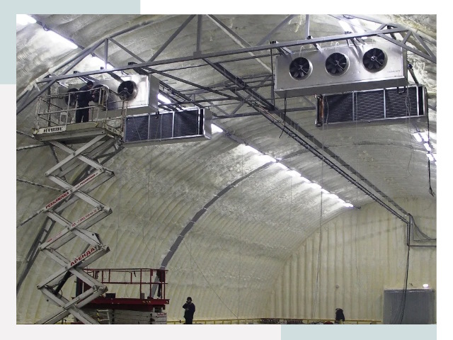 Оснащение ангаров в Одинцово