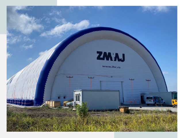 Брендирование ангаров в Одинцово