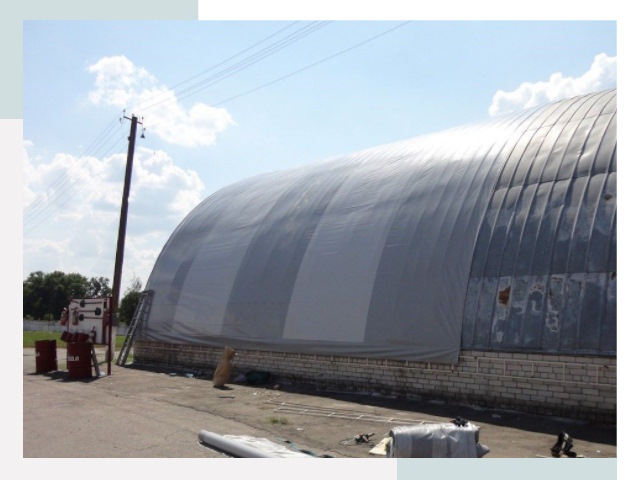 Ремонт ангаров в Одинцово