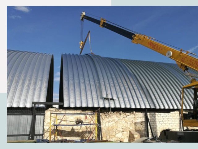 Реконструкция ангаров в Одинцово от 621 руб.