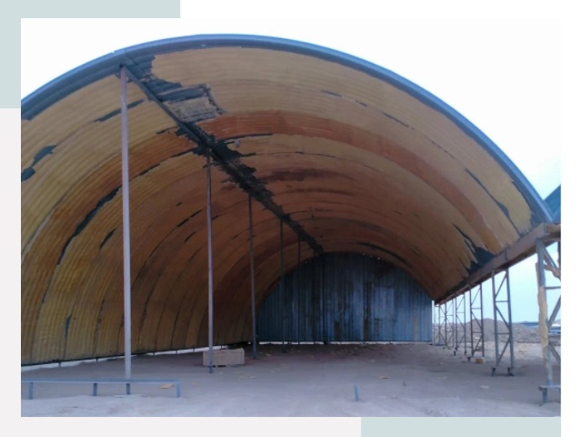 Реконструкция ангаров в Одинцово