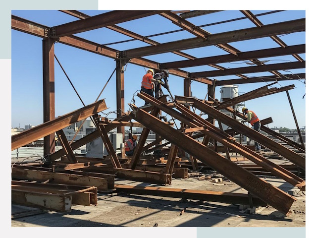 Демонтаж металлоконструкций в Одинцово от 621 руб.